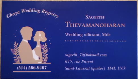 CHAYA WEDDING REGISTRY